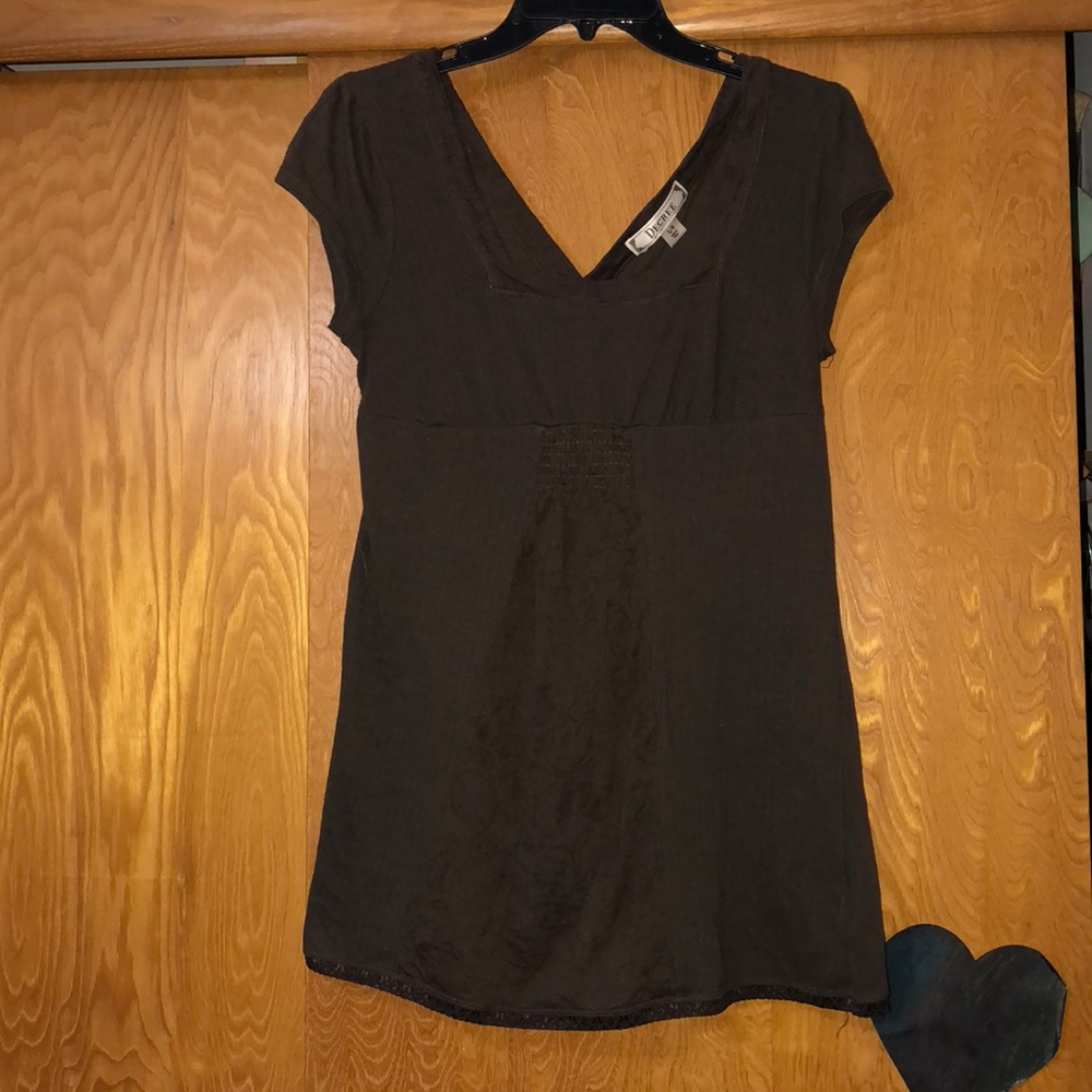 Brown shirt
